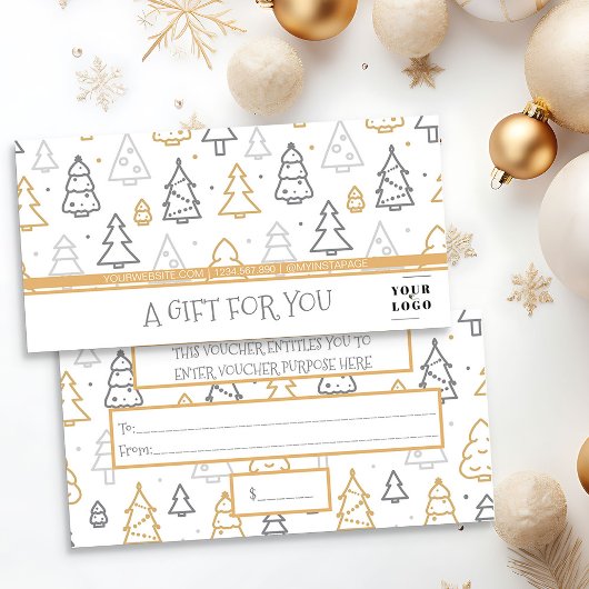 Benutzerdefiniertes Logo für Weihnachtsbaummuster