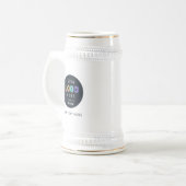 Benutzerdefiniertes Logo Geschäft Bierglas (Vorderseite Links)