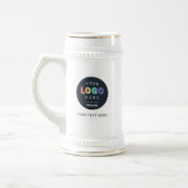 Benutzerdefiniertes Logo Geschäft Bierglas (Links)