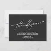 Benutzerdefiniertes Logo Geschäft Danke (Vorderseite)