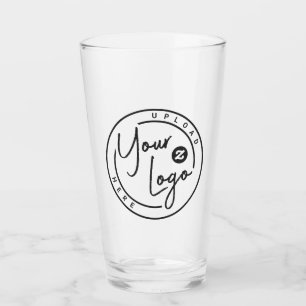 Benutzerdefiniertes Logo Geschäft Glas