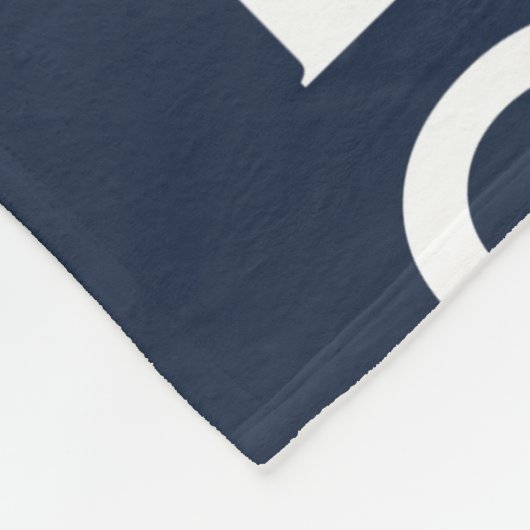 Benutzerdefiniertes Logo Geschäft oder Unternehmen Fleecedecke (Ecke)