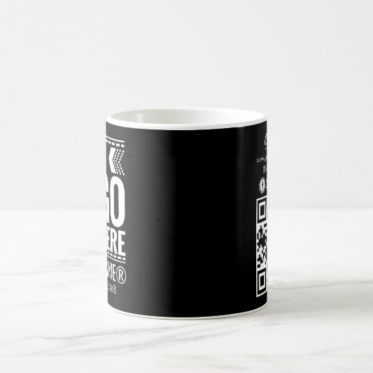 Benutzerdefiniertes Logo, Geschäfts- oder Markenlo Kaffeetasse (Mittel)