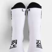Benutzerdefiniertes Logo, Geschäfts- oder Markenlo Socken (Oben)