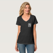Benutzerdefiniertes Logo, Geschäfts- oder Markenlo T-Shirt (Vorderseite Vollansicht)