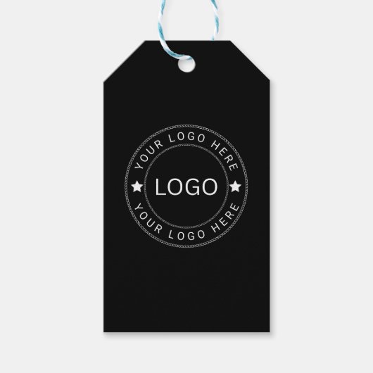 Benutzerdefiniertes Logo Geschenkanhänger (Vorderseite)