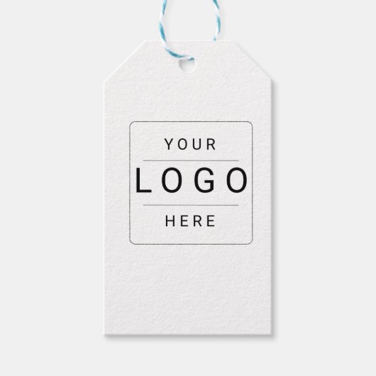 Benutzerdefiniertes Logo Geschenkanhänger (Vorderseite)