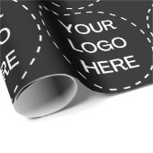 Benutzerdefiniertes Logo Geschenkpapier (Rolleneckpunkt)