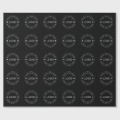 Benutzerdefiniertes Logo Geschenkpapier (Flach)
