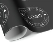 Benutzerdefiniertes Logo Geschenkpapier (Rolleneckpunkt)