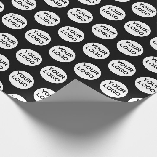 Benutzerdefiniertes Logo Geschenkpapier (Ecke)