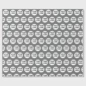 Benutzerdefiniertes Logo Geschenkpapier (Flach)