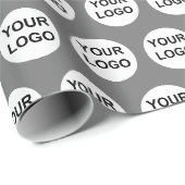 Benutzerdefiniertes Logo Geschenkpapier (Rolleneckpunkt)