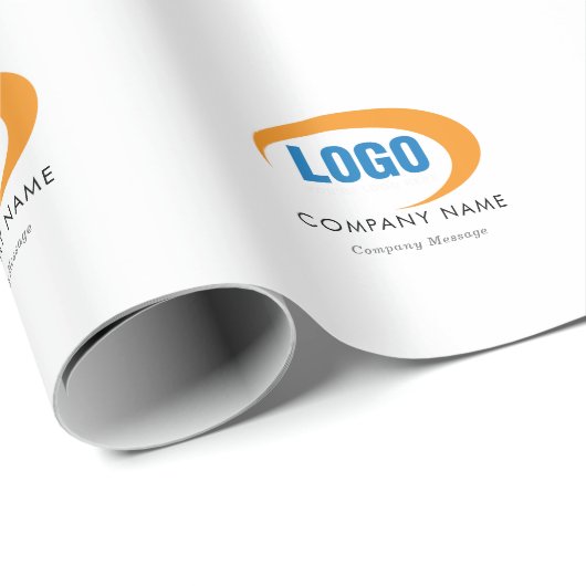 Benutzerdefiniertes Logo Geschenkpapier (Rolleneckpunkt)