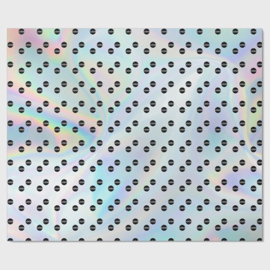 Benutzerdefiniertes Logo Geschenkpapier (Flach)