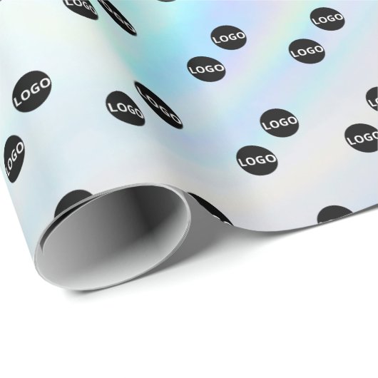 Benutzerdefiniertes Logo Geschenkpapier (Rolleneckpunkt)
