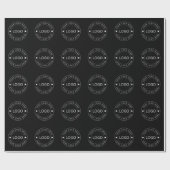 Benutzerdefiniertes Logo Geschenkpapier (Flach)