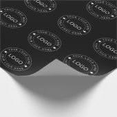 Benutzerdefiniertes Logo Geschenkpapier (Ecke)