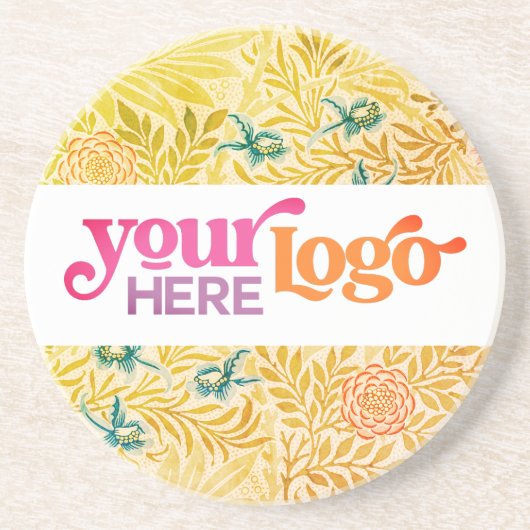 Benutzerdefiniertes Logo Getränkeuntersetzer (Vorne)