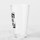 Benutzerdefiniertes Logo Glas (Links)
