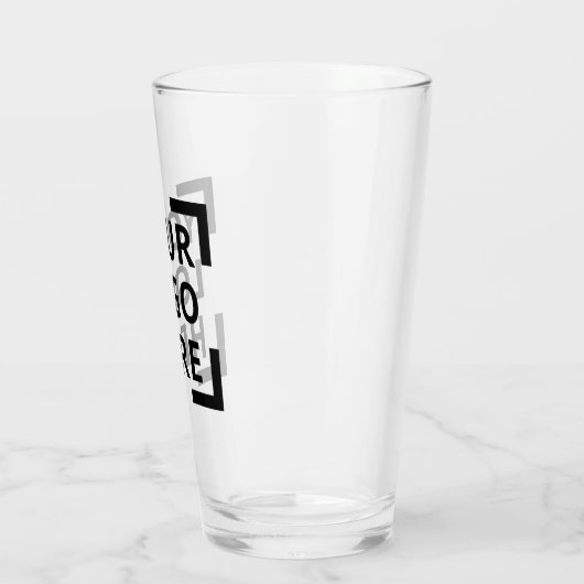 Benutzerdefiniertes Logo Glas (Links)