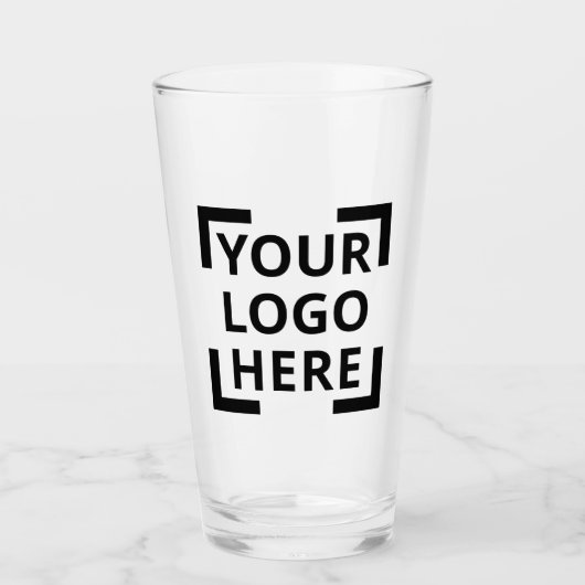 Benutzerdefiniertes Logo Glas (Vorderseite)