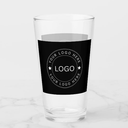 Benutzerdefiniertes Logo Glas (Vorderseite)