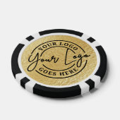 Benutzerdefiniertes Logo Gold Pokerchips (Einzeln)