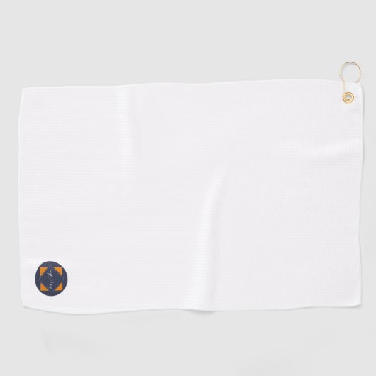 Benutzerdefiniertes Logo-Golf-Handtuch - Gestalten Golfhandtuch (Horizontal)