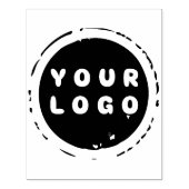 Benutzerdefiniertes Logo Groß Gummistempel (Prägung)