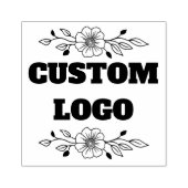 Benutzerdefiniertes Logo Gummistempel (Prägung)