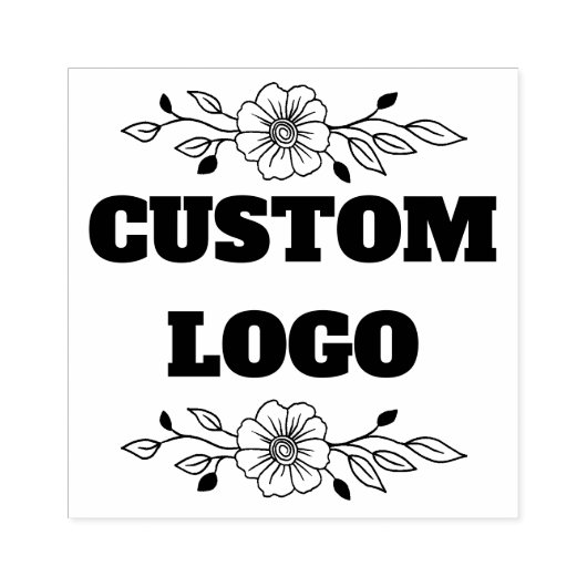 Benutzerdefiniertes Logo Gummistempel (Prägung)