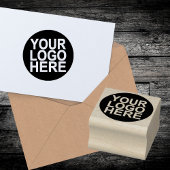 Benutzerdefiniertes Logo Gummistempel