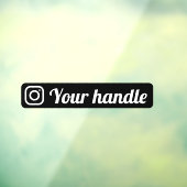 Benutzerdefiniertes Logo-Handle für Fensterheber Fensteraufkleber (Blatt 3)