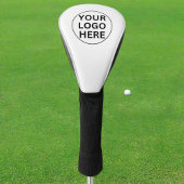 Benutzerdefiniertes Logo hier Beruflich und schwar Golf Headcover