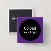 Benutzerdefiniertes Logo Hochladen | Personalisier Button (Vorne & Hinten)