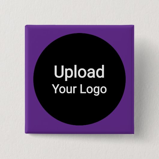 Benutzerdefiniertes Logo Hochladen | Personalisier Button (Vorderseite)