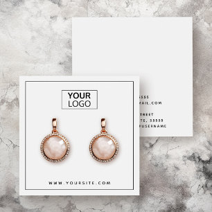 Benutzerdefiniertes Logo in schwarzer Ränder Ohrka