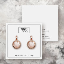 Benutzerdefiniertes Logo in schwarzer Ränder Ohrka