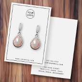 Benutzerdefiniertes Logo in schwarzer Ränder Ohrka