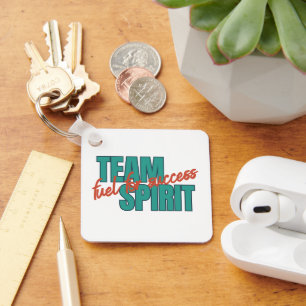 Benutzerdefiniertes Logo Inspiration Team Spirit O Schlüsselanhänger