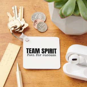 Benutzerdefiniertes Logo Inspiration Team Spirit O Schlüsselanhänger