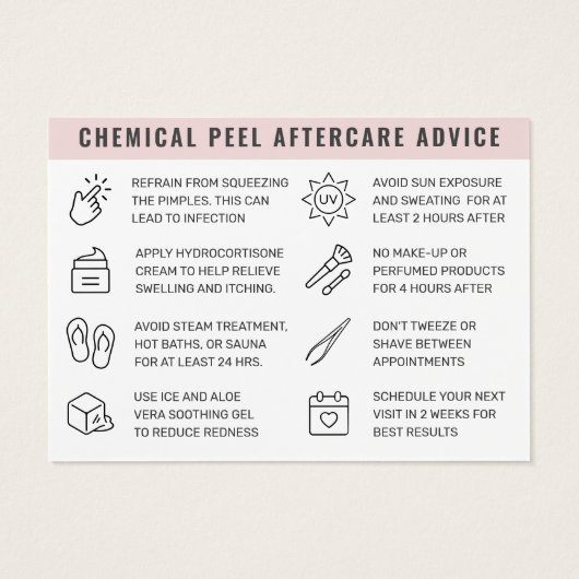 Benutzerdefiniertes Logo Jede farbchemische Peel-A (Rückseite)