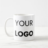 Benutzerdefiniertes Logo Kaffeetasse (Links)