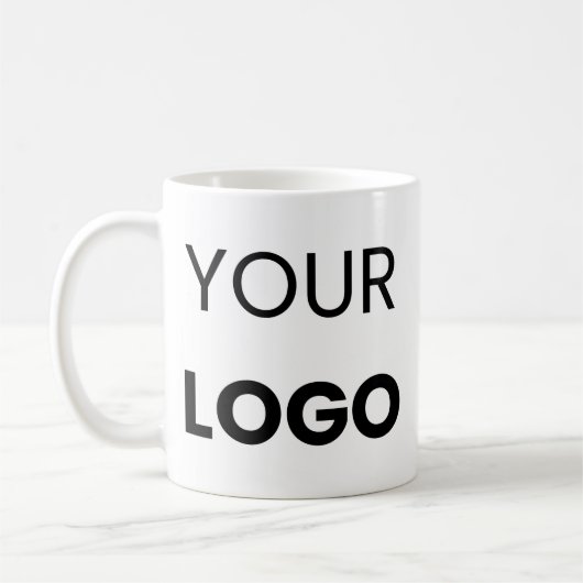 Benutzerdefiniertes Logo Kaffeetasse (Links)