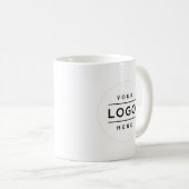 Benutzerdefiniertes Logo Kaffeetasse (VorderseiteRechts)