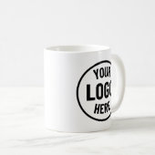 Benutzerdefiniertes Logo Kaffeetasse (VorderseiteRechts)