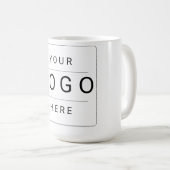 Benutzerdefiniertes Logo Kaffeetasse (VorderseiteRechts)