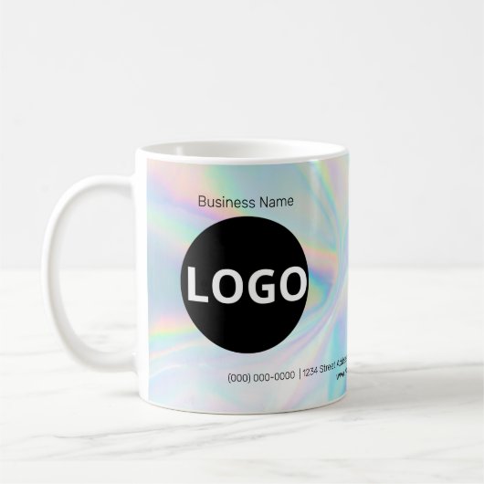 Benutzerdefiniertes Logo Kaffeetasse (Links)