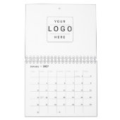 Benutzerdefiniertes Logo Kalender (Jan 2027)